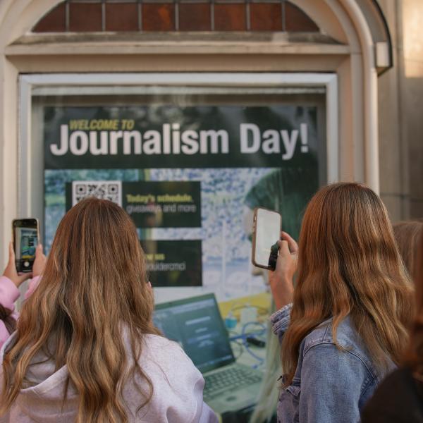 High School students attend Journalism Day at CU Boulder.