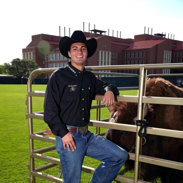 Hunter with Ralphie