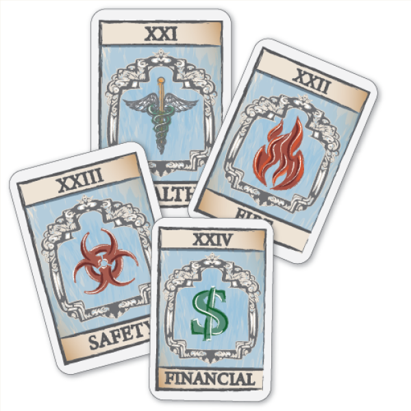 tarot cards illustration