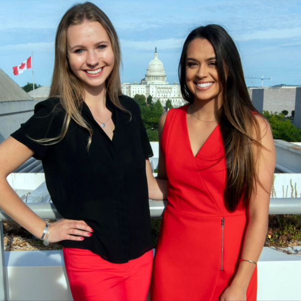 Ashley Hopko and Tessa Diestel