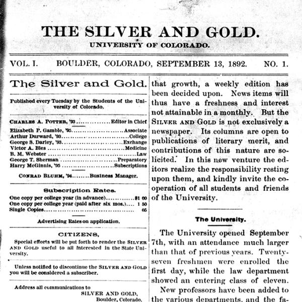 First Silver and Gold