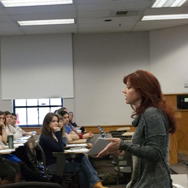 Karen Ashcraft teaching.
