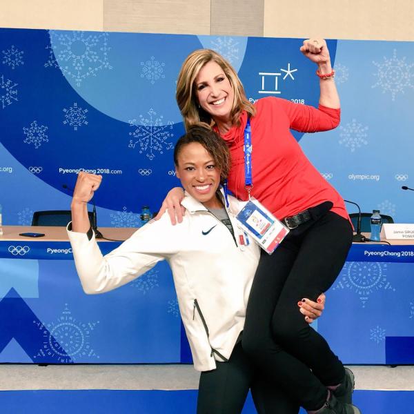 Cheryl with Lauren
