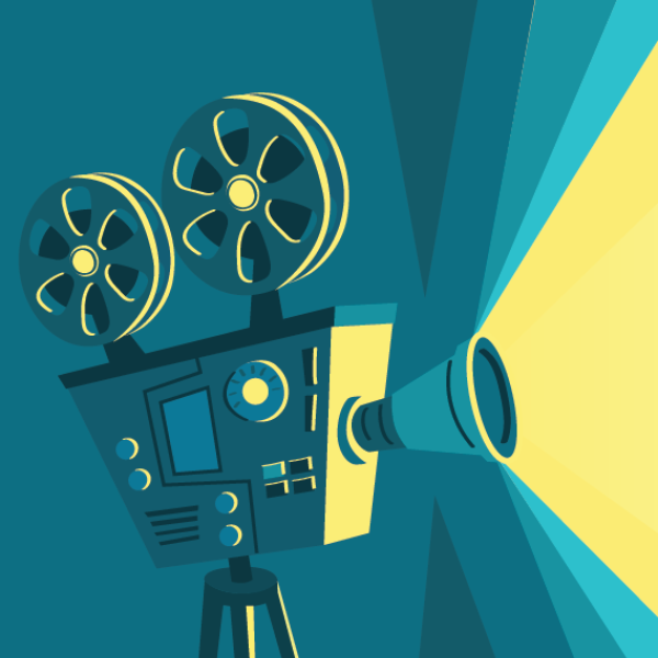 film camera illustration