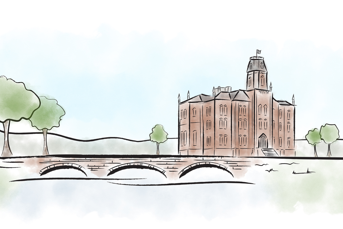 campus illustration