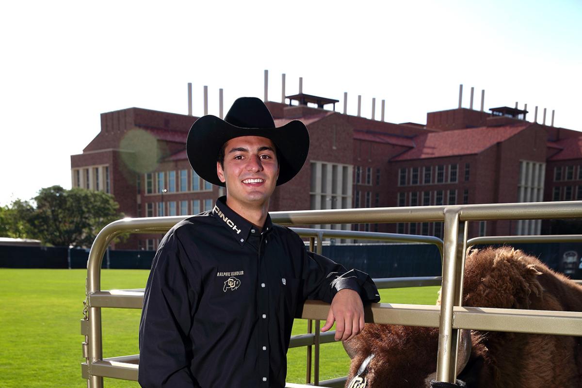 Hunter with Ralphie