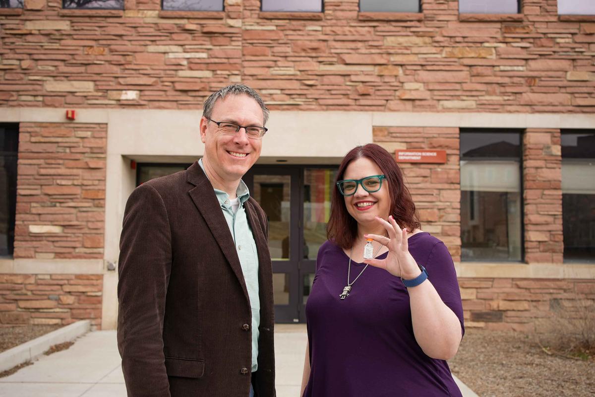 Information Science Associate Professors Casey Fiesler and Steven Voida