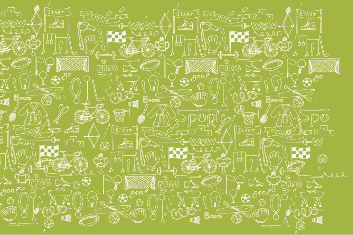 Sports doodles