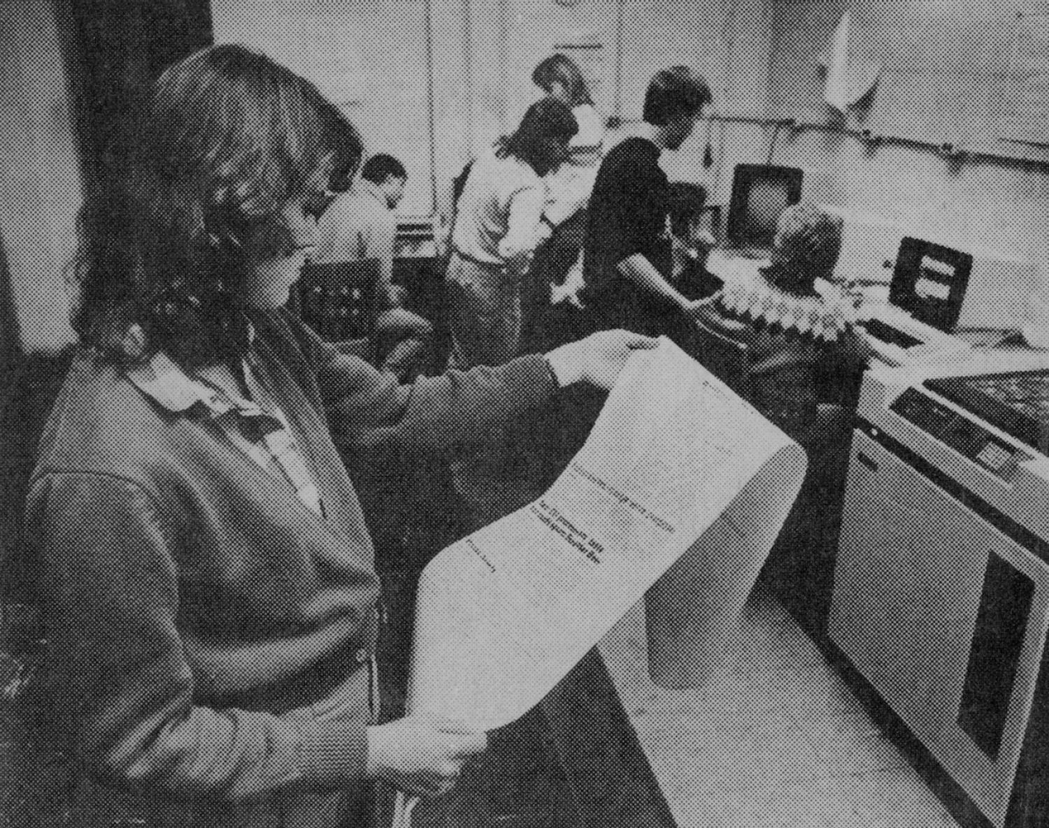 Campus Press students at work