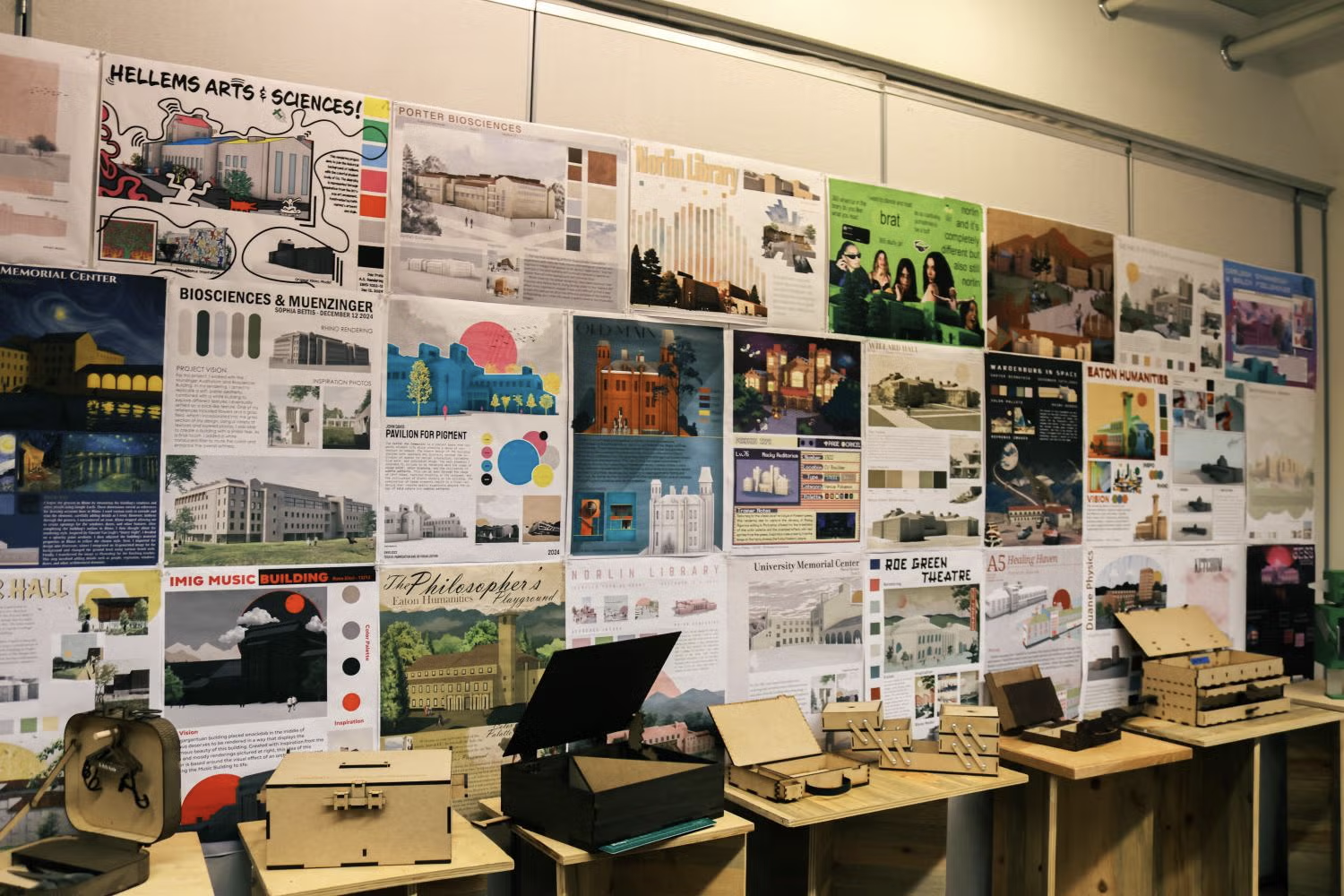 ENVD open house display