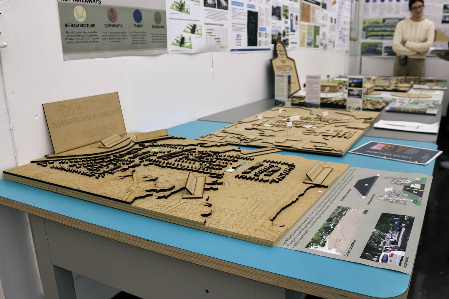 ENVD open house display