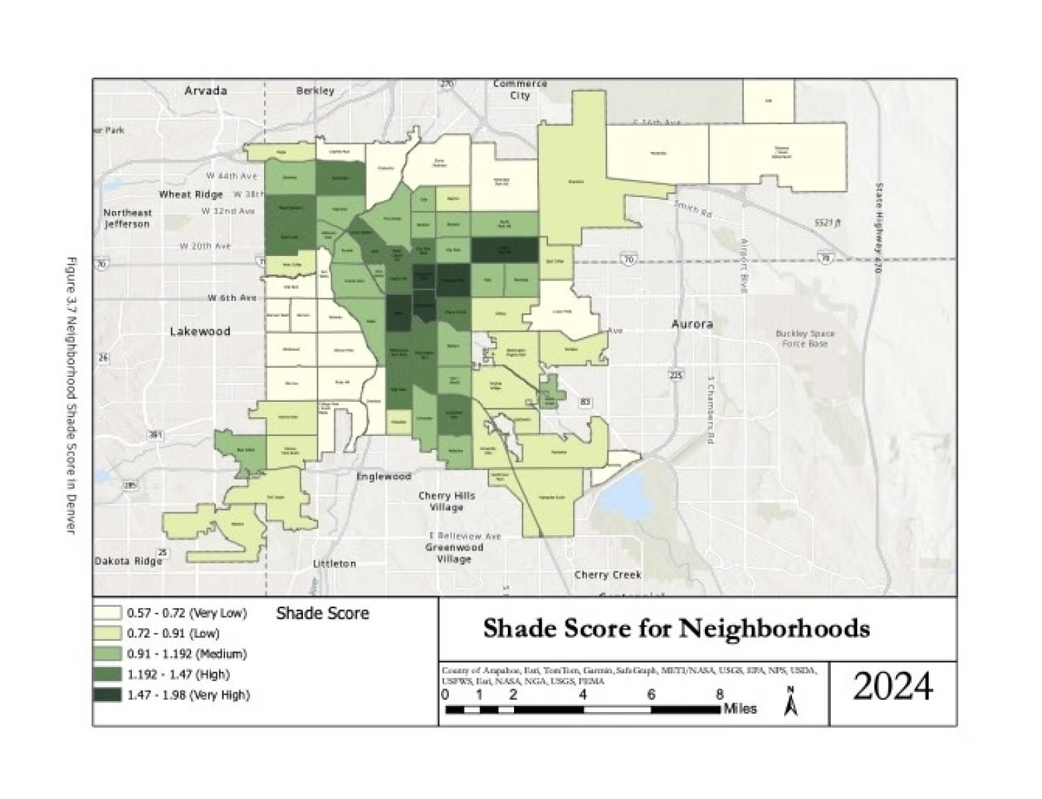 CDPHE shad score index report