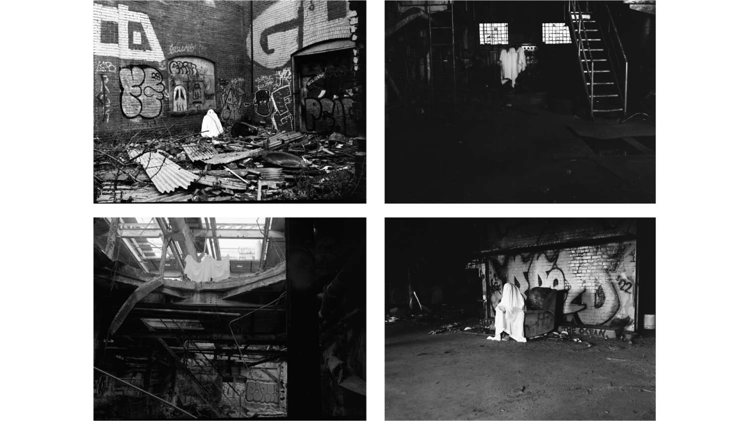 collage of Michael Drapeau's photos