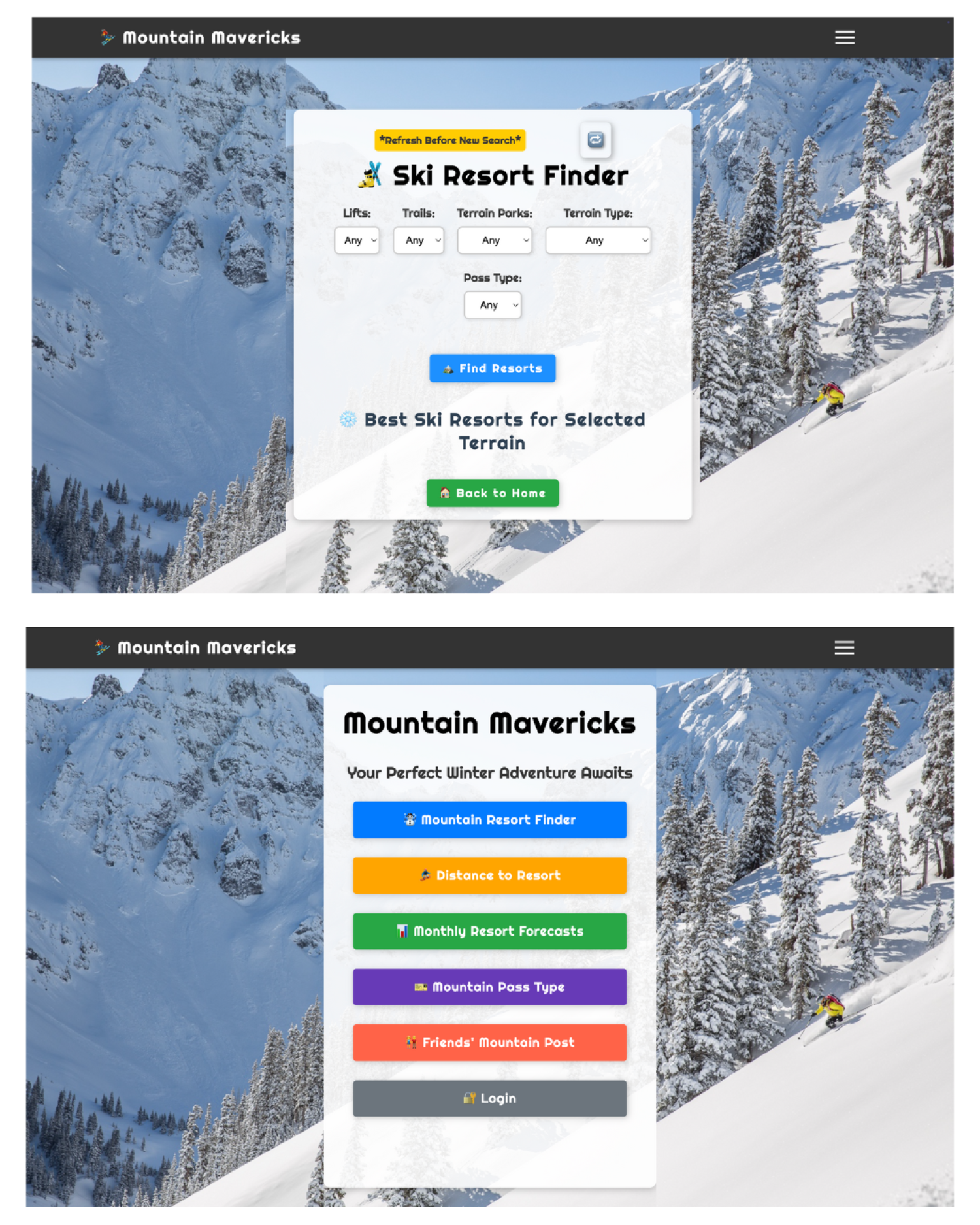 Mountain Mavericks site