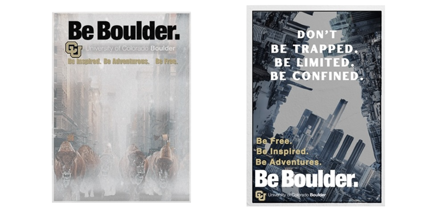 CU Boulder posters