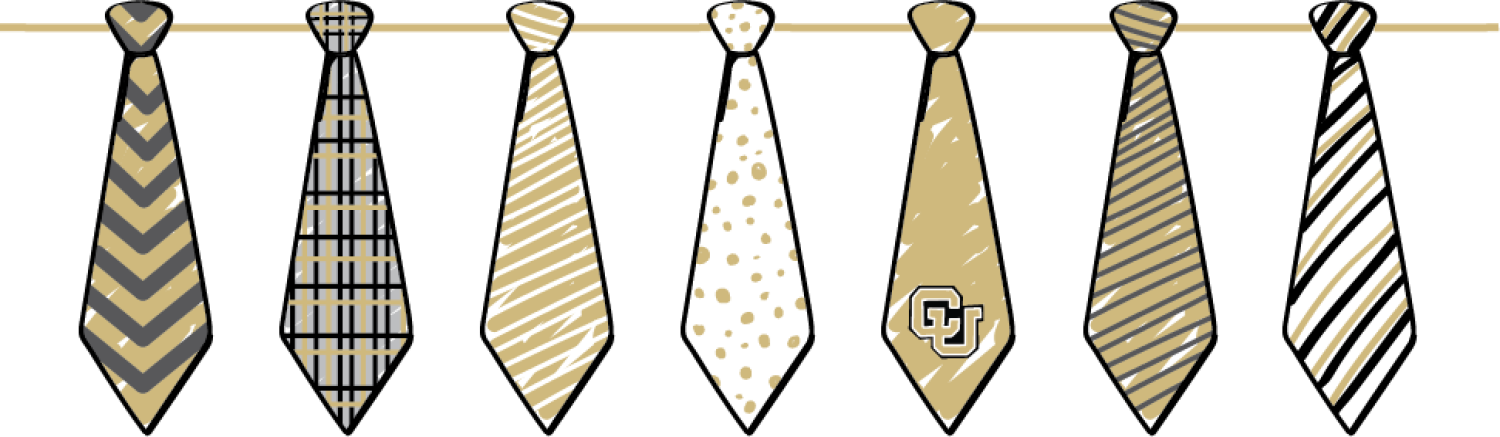 illustration of ties