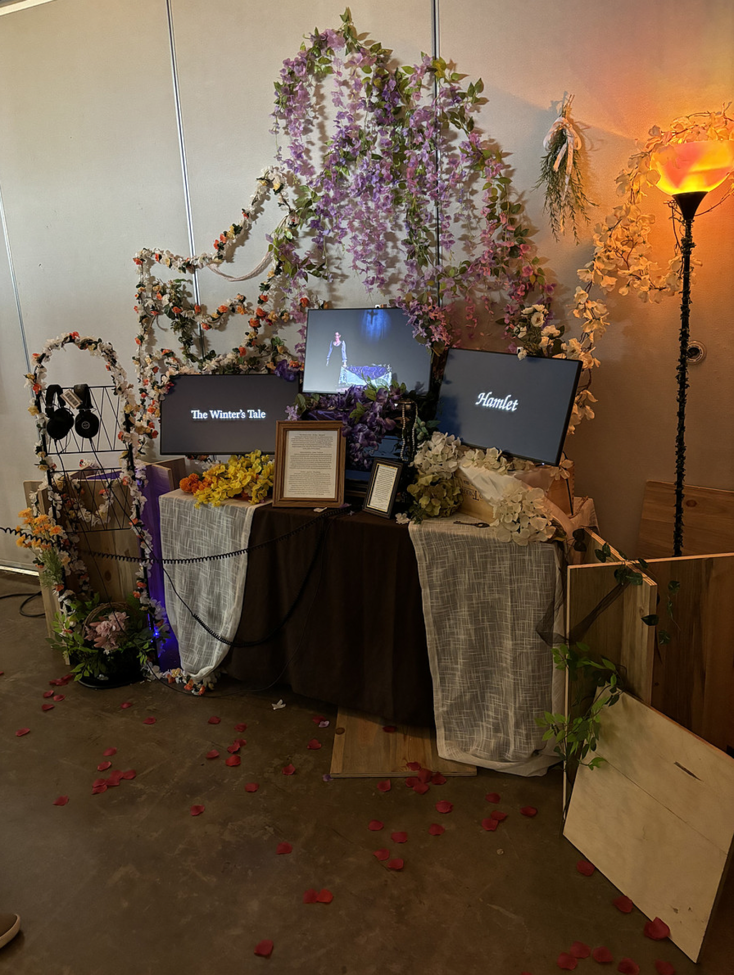 Lauryn Iverson Shakespeare Display