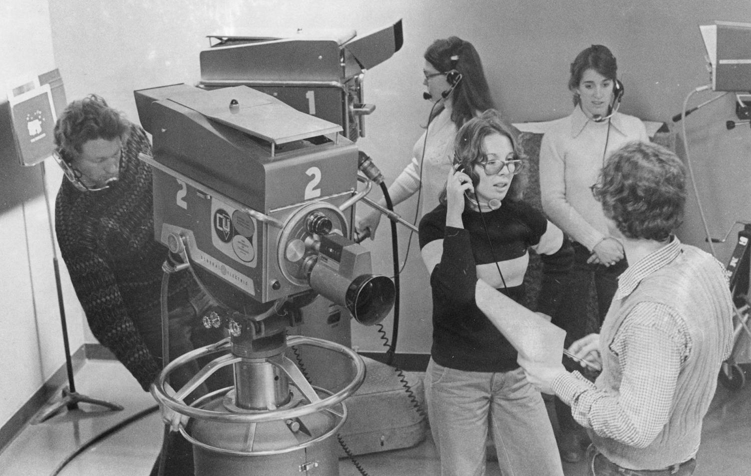 CU TV in production, Jan. 15, 1978