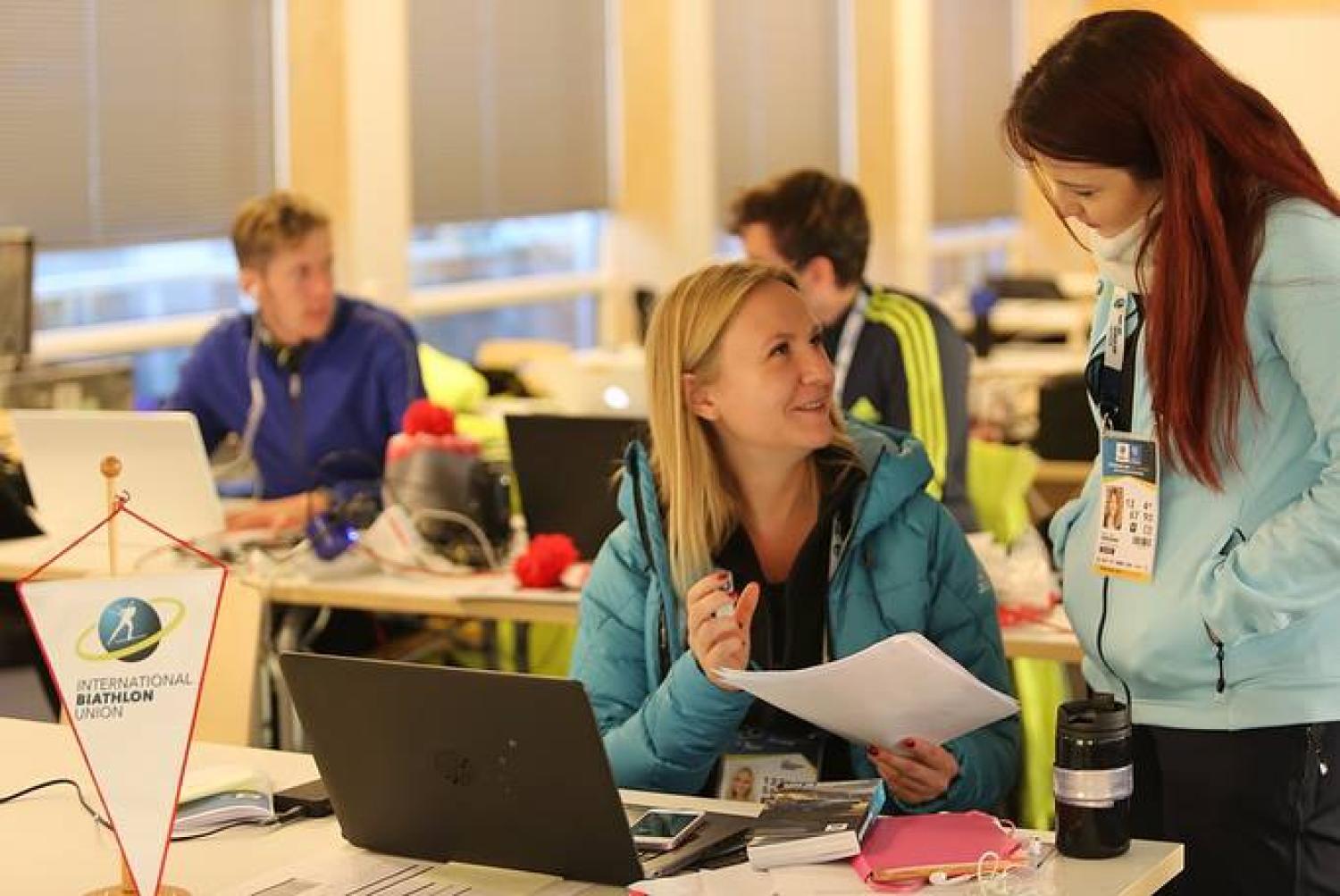 Journalism Instructor Marina Dmukhovskaya started her career in sports as a media manager for the Russian Skating Union. After working at the Sochi Olympics as an Olympic News Service reporter, she became a writer for the International Paralympics Committee.