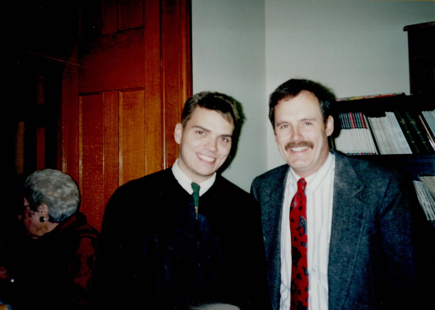 Steve with Michael