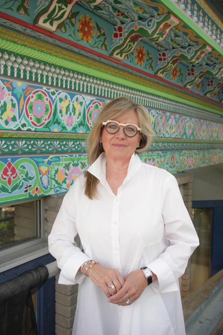 Dean Bergen at the Dushanbe Tea House