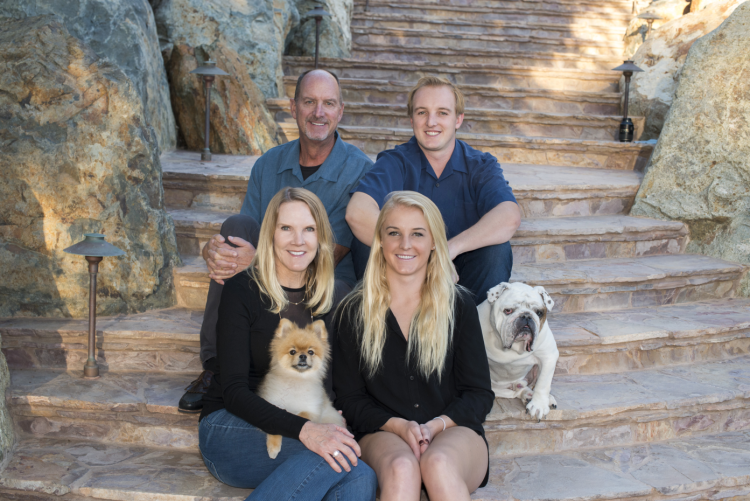 From top left to bottom right: Bill, Willie, Kathy and Shelby Scripps.