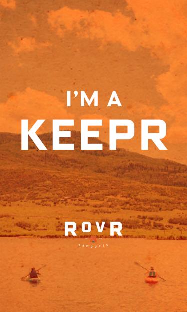 Keepr front hangtag