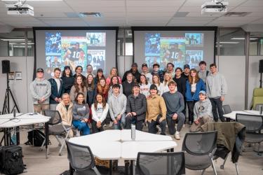 Group photo from the Prime Time class