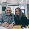 old man and a young woman