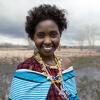Portrait of Angel Mollel, whose birth name is Anjela Yohana Koisasi Samanga Mollel, taken by Emerald Kristina Smith (@emeraldkphotography on Instagram) in 2021.
