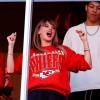 Taylor Swift at a Chiefs game