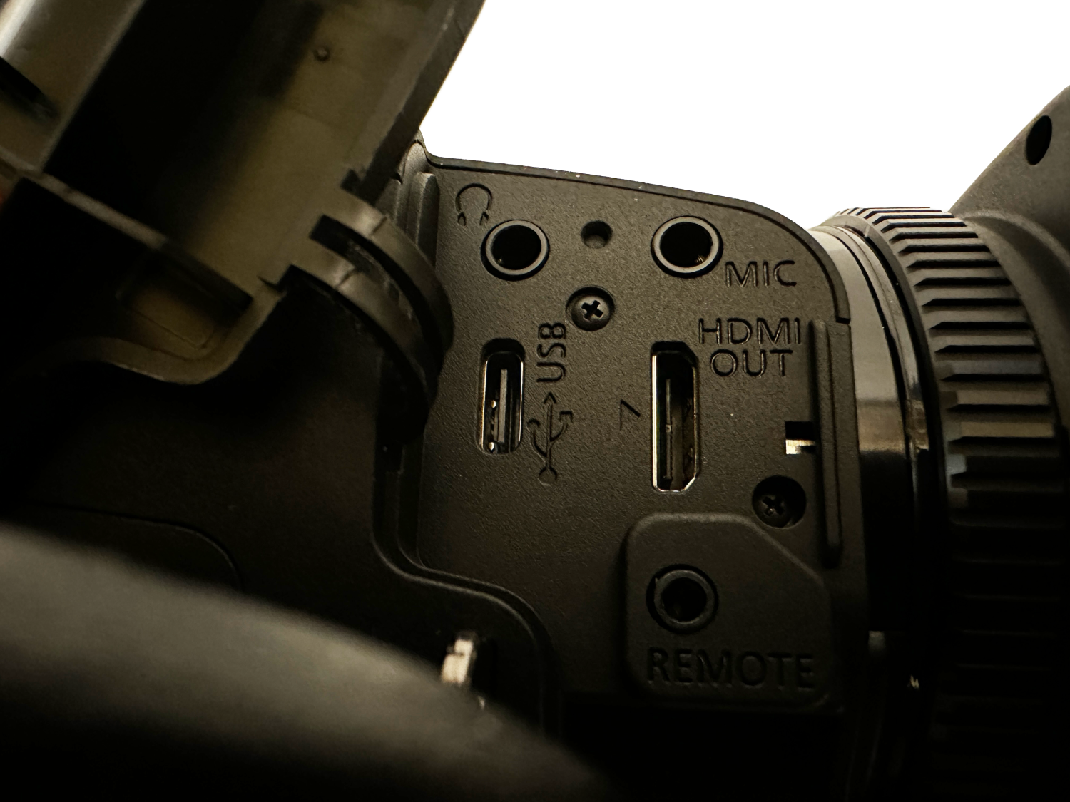 Camera input ports