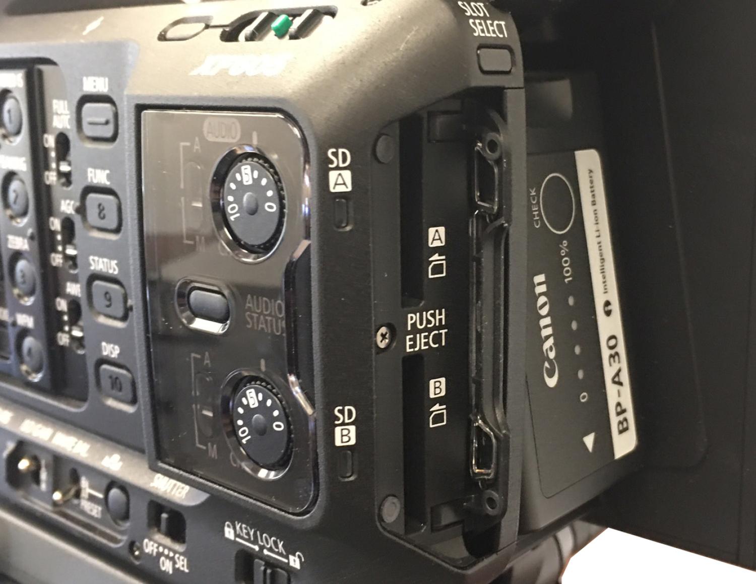 SD card slots