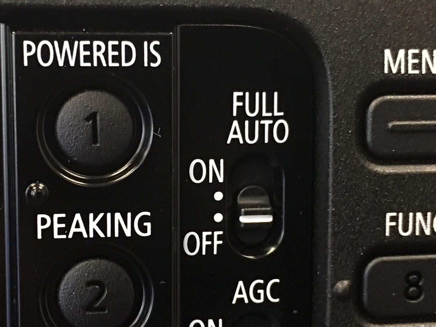 Auto button