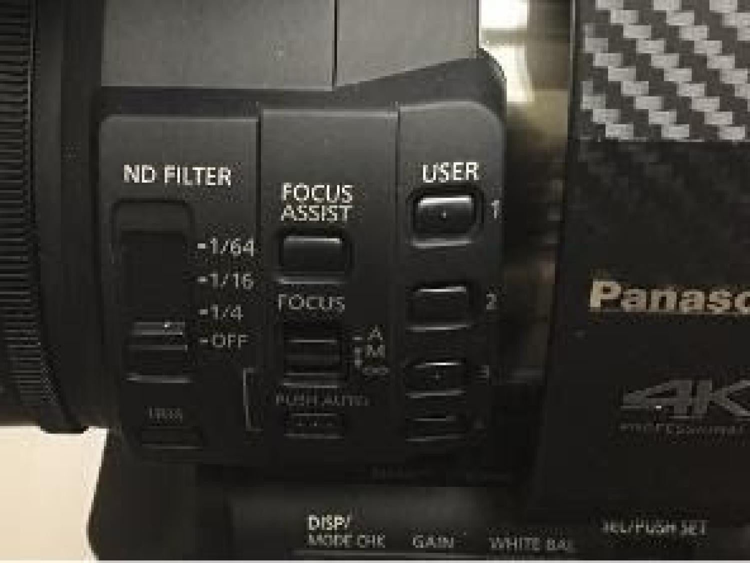 Focus assist button