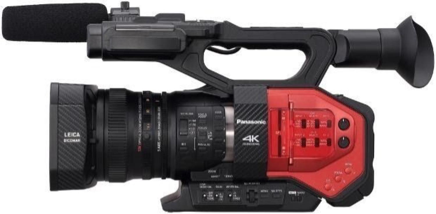 Side view of Panasonic camera