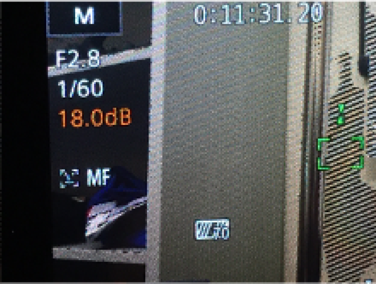Gain meter