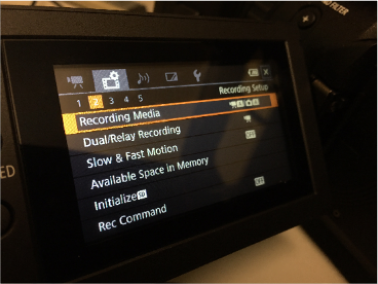 Initialize Menu
