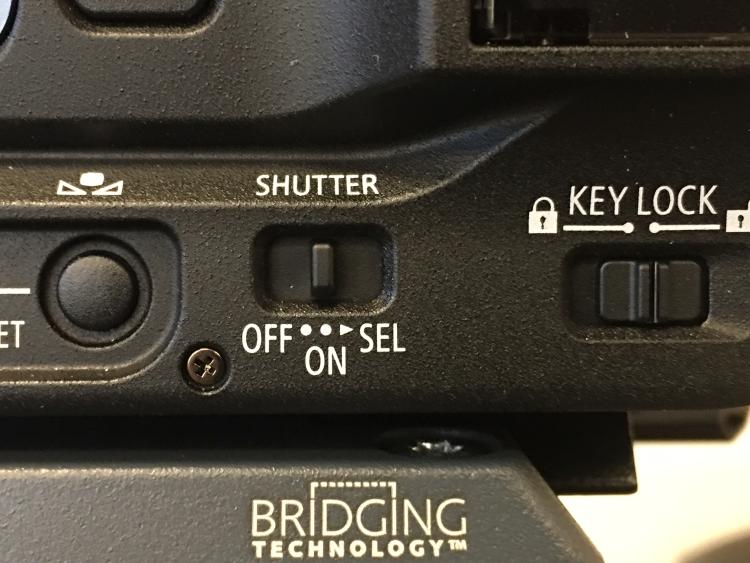 Shutter speed switch