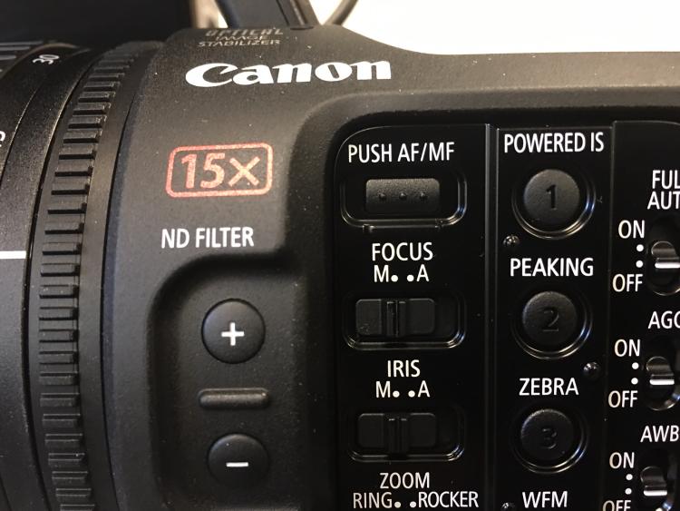 AF/MF Focus button