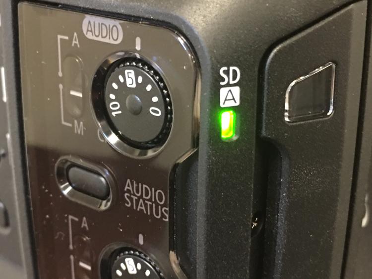 SD Card Access Indicator