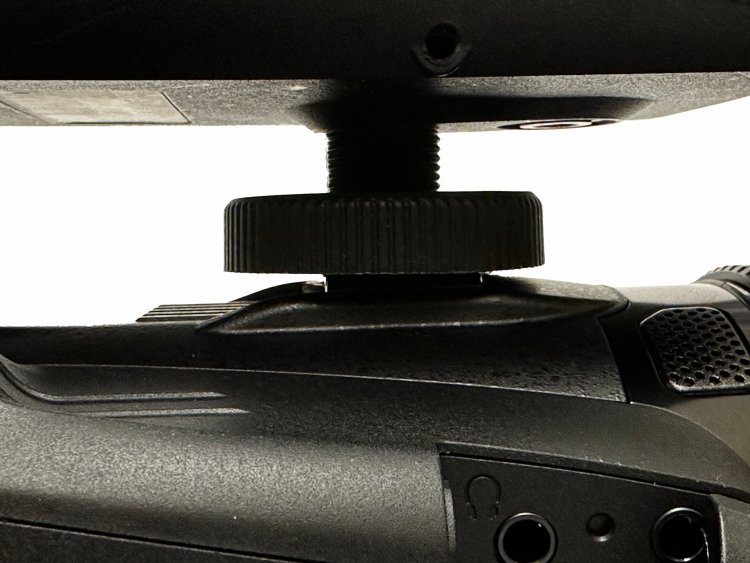 Tightening Mic on Shoe Mount
