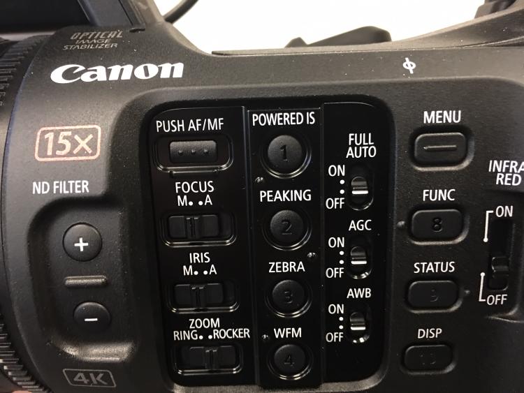 Stabilization button