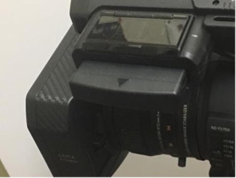 Bringing the LCD monitor out of its protective area
