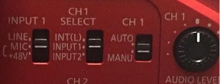 Input settings