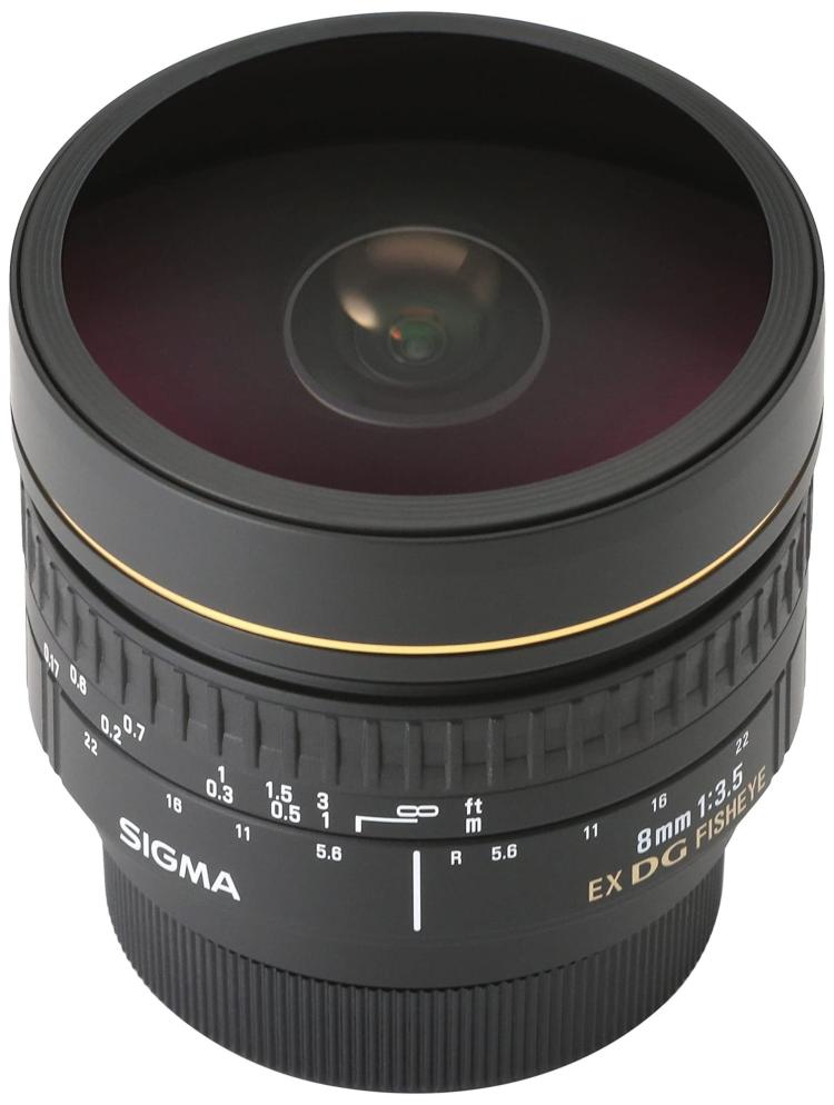 Sigma Fisheye 8mm f/3.5 Lens