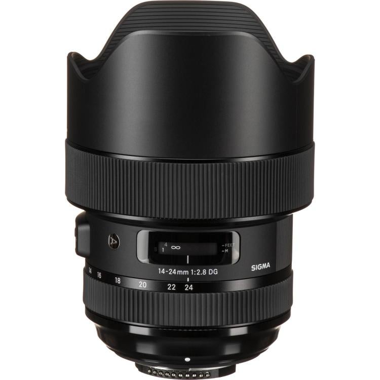 Nikon F-Mount Sigma 14-24mm f/2.8 Lens