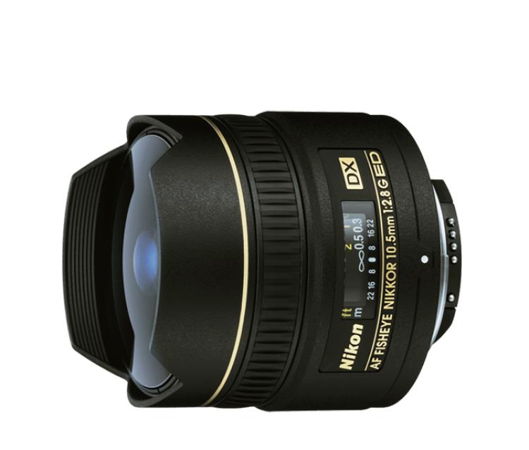 AF DX Fisheye-Nikkor 10.5mm f/2.8G ED Lens