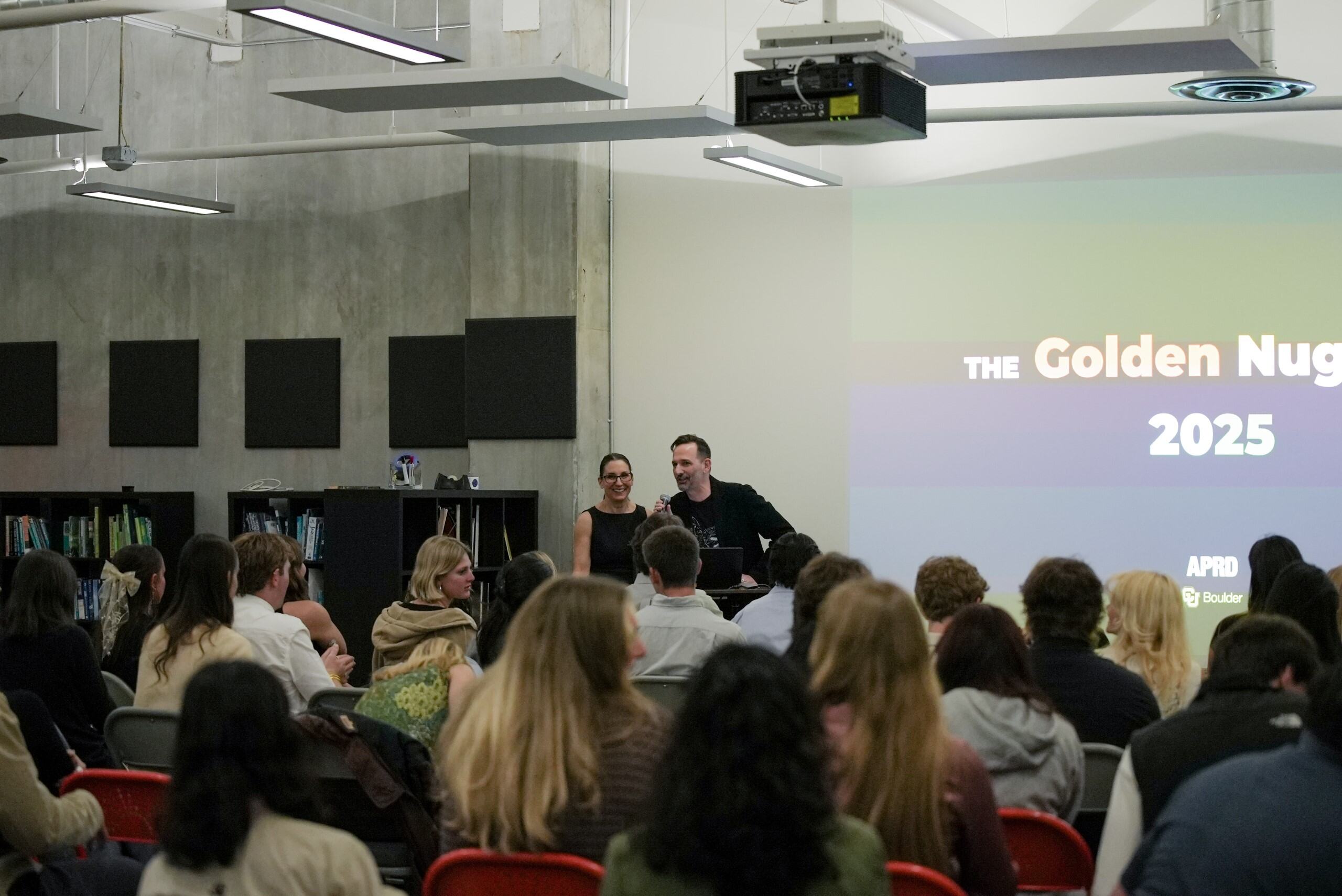 hosts at the Nuggies