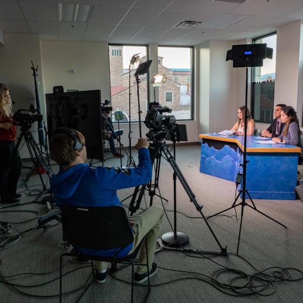 Journalism students